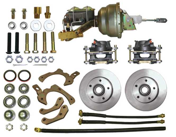 Disc Brake Kit: 58 Chevy Standard FULL KIT