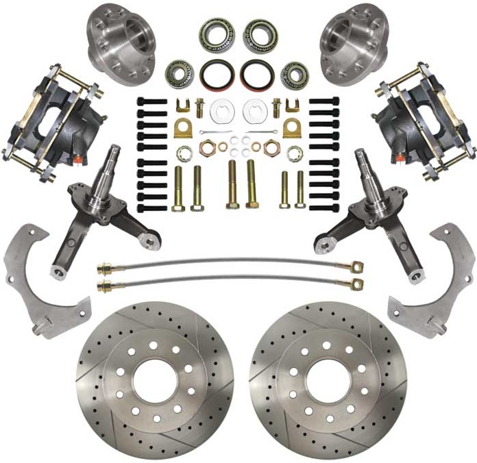 A Disc Kit: 74-78 Mustang II Stock Height High Perf Kit
