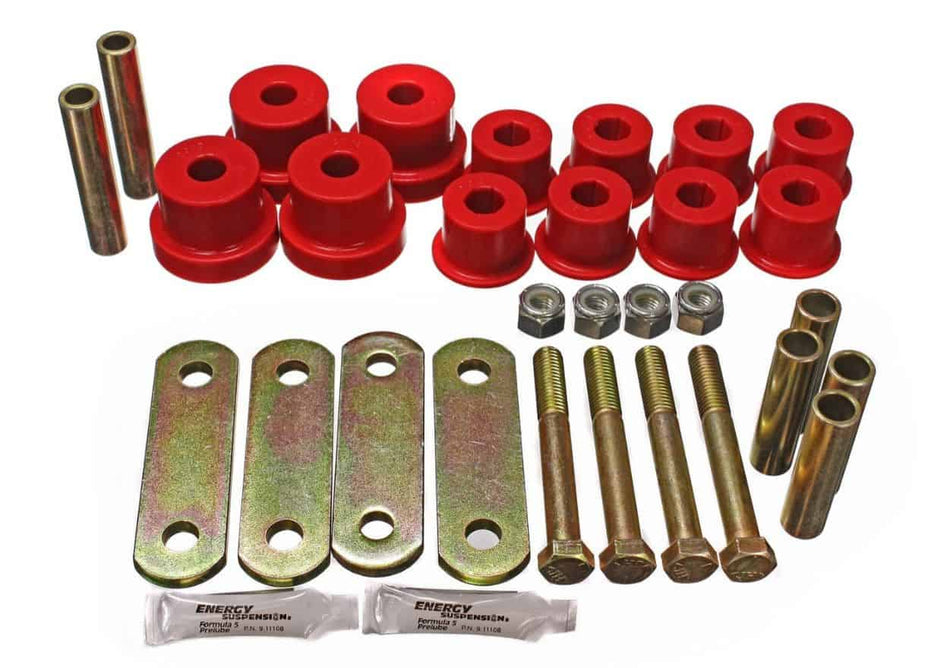 Rear Leaf Bushing Kit: 67-81 W/ Front Bushes- MULTI