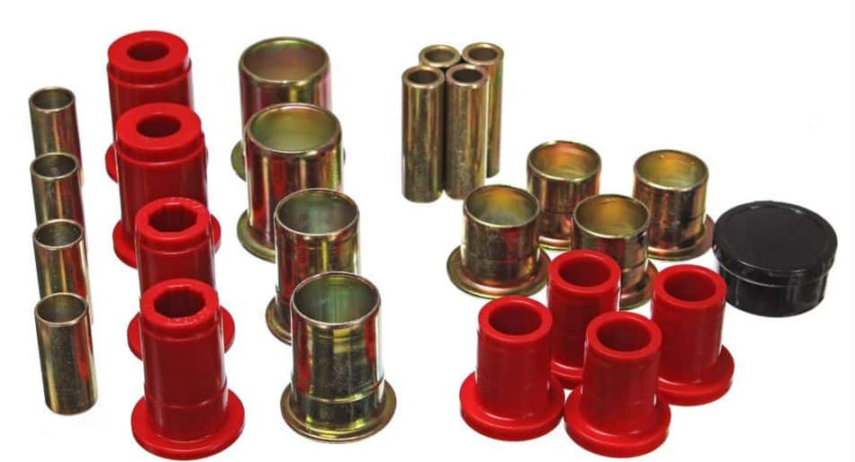 Control Arm Bushing Kit: 1970-72 Camaro Firebird TA (8) FRONT- USA made Polyurethane