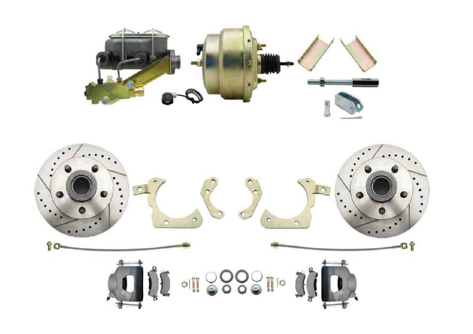 A Disc Brake Front Kit: 55-58 Chev Full Size Performance FRONT